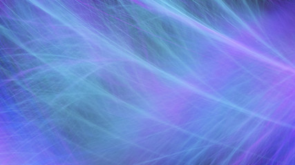 Abstract colorful chaotic blue shapes. Creative painted texture. Fantastic 3D rendered digital fractal illustration.