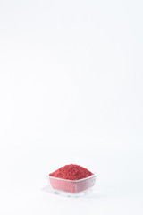 Sumac on the white background
