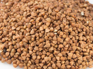 background of buckwheat