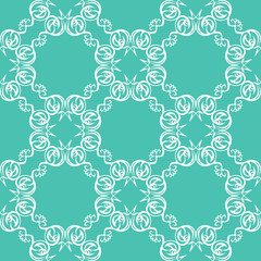 Geometric seamless pattern. Lace