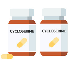Cycloserine is an antibiotic used to treat tuberculosis.