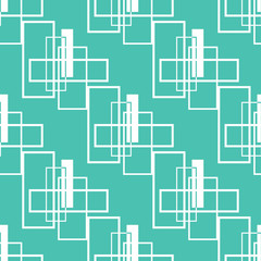 Geometric seamless pattern rectangles