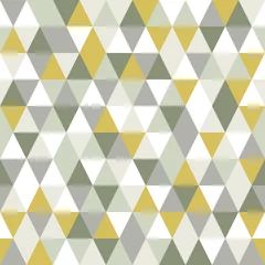 Behang Moderne driehoek naadloze patroon. Vector abstracte achtergrond. © Viktoriia