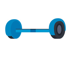 hoverboard electric isolated icon