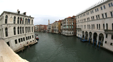 Grand Canal is the major waterway in Venice Island