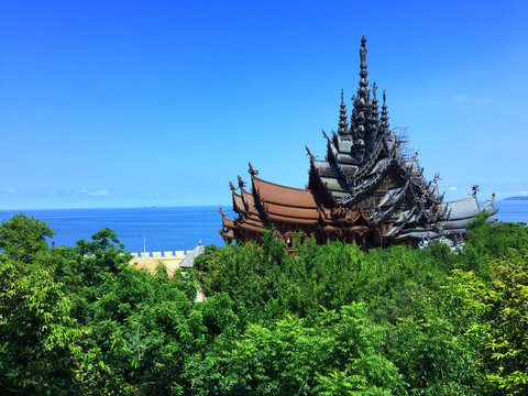 brown and black wooden house