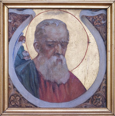 Saint Matthew the Evangelist, Parish church of the Holy Trinity in Krasic, Croatia 