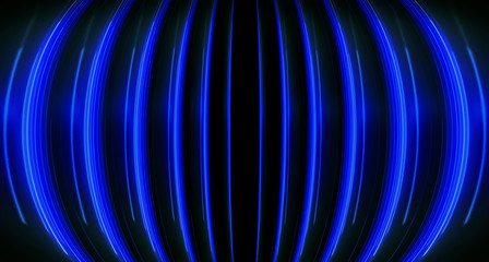 Abstract background neon with lines and glow