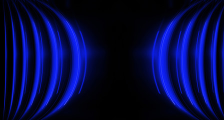 Abstract background neon with lines and glow