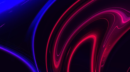Abstract background neon with lines and glow