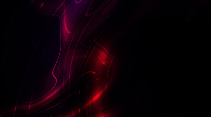 Abstract background neon with lines and glow