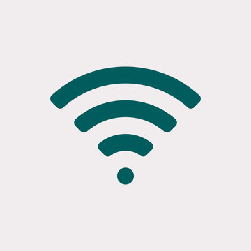 wifi wireless icon vector logo