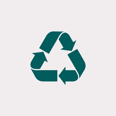 recycle icon vector logo
