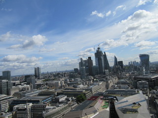 Fototapeta na wymiar London | Blick von der St. Pauls Cathedral