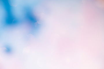 blurred background with colorful blue pink rose gold colors. blur wallpaper with light dots - Bilder