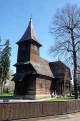 Fototapeta na wymiar Church of the Saint Barbara in Velika Mlaka, Croatia 