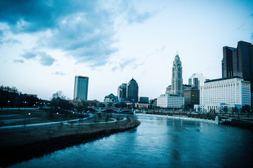 Simple photo of Columbus, Ohio downtown - image