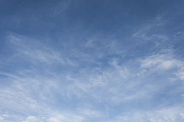 Blue sky with cloud