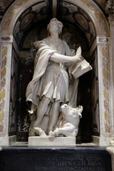 Obraz premium Altar of Saint Luke the Evangelist in Zagreb cathedral 
