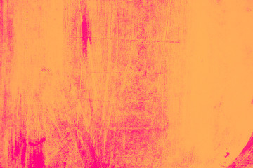 pink coral and orange paint brush strokes background 