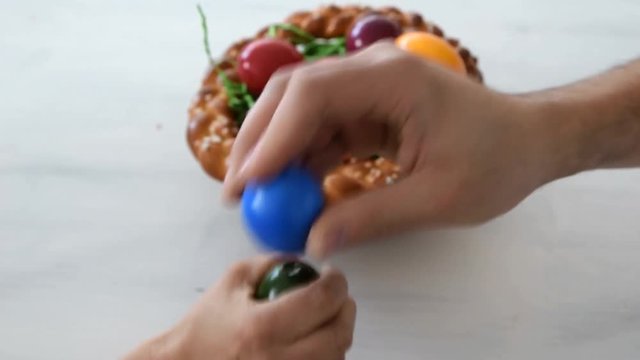 Eierpicken zu Ostern