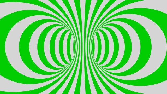 Espiral hipn&oacute;tica verde 3.