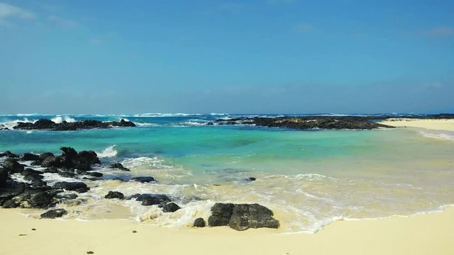 El Cotillo, lonely beach in walking distance as the perfect location for swimming and relaxing