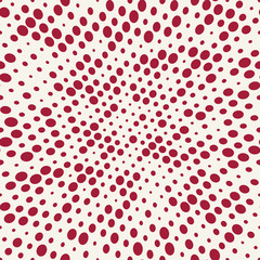 abstract seamless geometric halftone pattern
