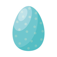 happy easter egg painted