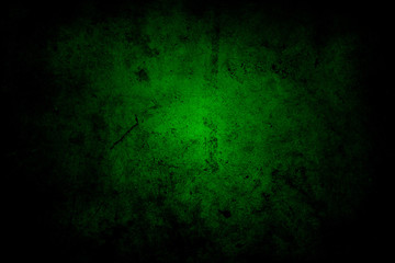 Green grunge concrete texture wall background