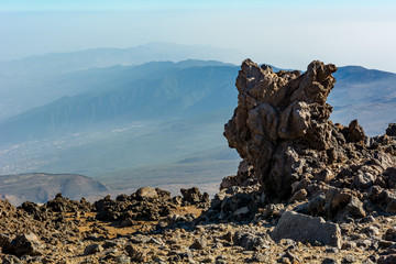 Spectacular landscape with many interesting forms of volcanic activity.