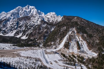 Planica ski jumping hills