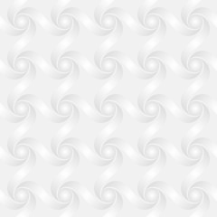 Light gray curly seamless pattern. - 256058340