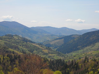 landscape in the mountains