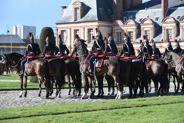 défilé de la garde républicaine