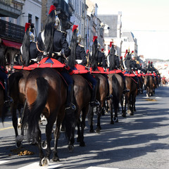 défilé de la garde républicaine