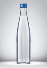 Bottle for Water on background. 