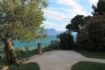 Fototapeta premium Lake Garda Sirmione Italy