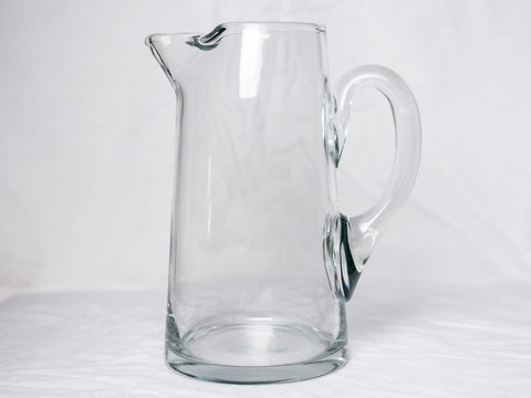 Jarra de cristal para agua