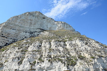 Cape Chirakman Great White Rock Landscape Nature Beauty Bulgaria Stock Photo