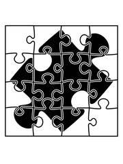 puzzlestück puzzle teil puzzlespiel puzzleteil puzzeln form logo spaß bild design cool umriss hobby