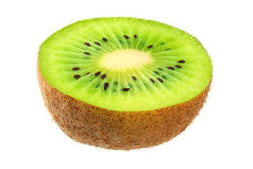 Fototapeta na wymiar kiwi fruit isolated on a white background