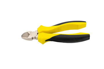 Sponge locksmith installation tool with rubberized handles side cutters.