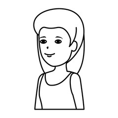 beautiful woman avatar character