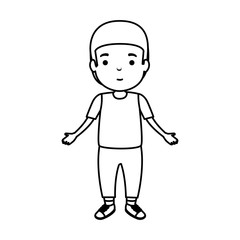 young man avatar character