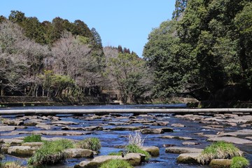 関之尾の甌穴群