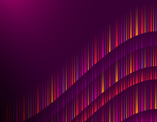 Purple abstract modern background with color vertical lines. Cover Design template for the presentation, brochure, web, banner, catalog, poster, book, magazine - Vector