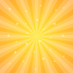 Sun rays vector illustration. Rays background. Sun ray theme abstract wallpaper. Design elements in vintage style. Web banner. Vector illustration.