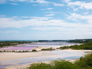 In Puerto Rico's southwest corner, Cabo Rojo, tons of salt are extracted from seawater annually