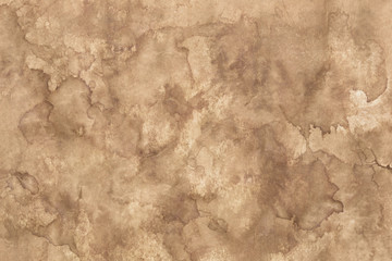 Vintage stained brown textured abstract paper background